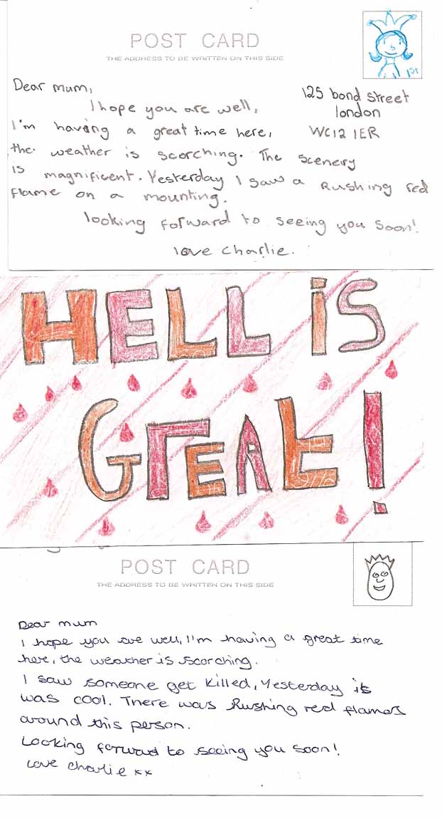Postcards from Hell (no.1)